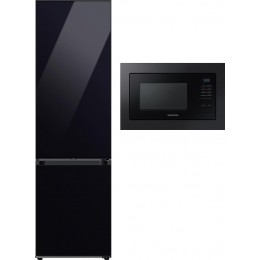 Двокамерний холодильник SAMSUNG Bespoke RB38A6B6222/UA + Вбудована мікрохвильова піч SAMSUNG MS20A7013AB/UA (комплект)
