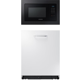 Встраиваемая посудомоечная машина Samsung DW60M6050BB/WT + Встраиваемая микроволновая печь SAMSUNG MS20A7013AB/UA (комплект)