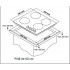 Варочная поверхность газовая HEINNER HBH-S584I-IX