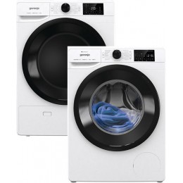 Стиральная машина узкая Gorenje WPNEI82SBSWIFI/UA + Сушильный автомат GORENJE DNE8B (комплект)