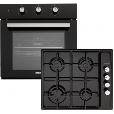 Духовой шкаф электрический JANTAR MTK 6006 BL + Варочная поверхность газовая JANTAR HSR 60 BL EF (комплект)