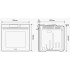 Встроенный духовой шкаф Samsung NV7B6685AAN/WT