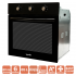 Духова шафа електрична Ventolux NERO 6 MT (BK) + Варильна поверхня газова VENTOLUX HG640 B2 CS (AN) (комплект)