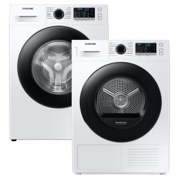 Пральна машина SAMSUNG WW90TA047AE1/UA + Сушильний автомат SAMSUNG DV90TA040AE/UA (комплект)