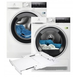 Пральна машина Electrolux EW6F3414UU + Сушильний автомат Electrolux EW7D394UU + Сполучна планка Electrolux E1WYHSK1 (комплект)