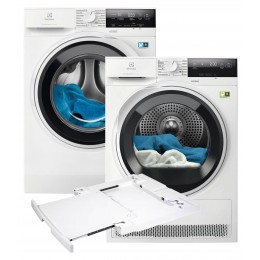 Стиральная машина полногабаритная ELECTROLUX EW7F3414U + Сушильный автомат Electrolux EW7D394UU + Соединительная планка Electrolux E1WYHSK1 (комплект)