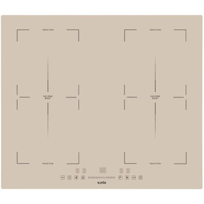 Варочная индукционная поверхность VENTOLUX HI 64 TC FBS SQFZ SL (IVORY)