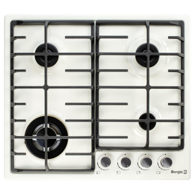 Варочная поверхность газовая BORGIO 6942-17 (Ivory Enamelled) FFD