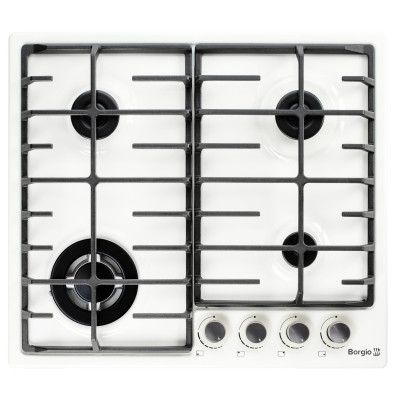 Варочная поверхность газовая BORGIO 6942-17 (White Enamelled) FFD