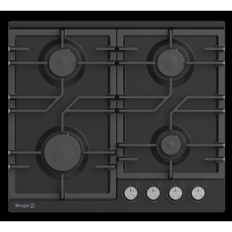 Варочная поверхность газовая BORGIO D 6340-19 Black Matt Enamelled