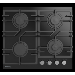 Варочная поверхность газовая BORGIO D 6390-19 Black Glass