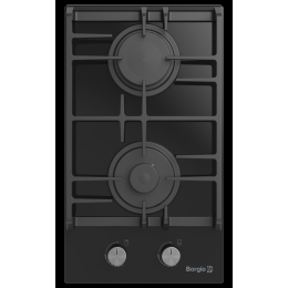 Варочная поверхность газовая Domino BORGIO DL 3370-11 Black Glass FFD