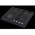 Варильна поверхня газова BORGIO DL 6342-11 Black Matt Enamelled