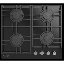 Варильна поверхня газова BORGIO DL 6390-11 Black Glass FFD