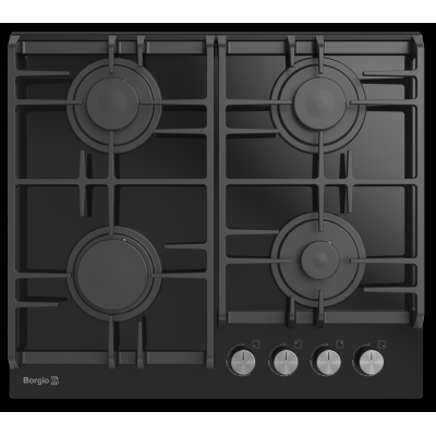Варильна поверхня газова BORGIO DL 6390-11 Black Glass FFD