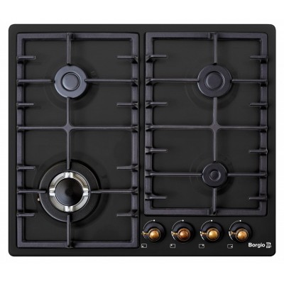 Варочная поверхность газовая BORGIO 6942-15 (FFD Black Rustic)