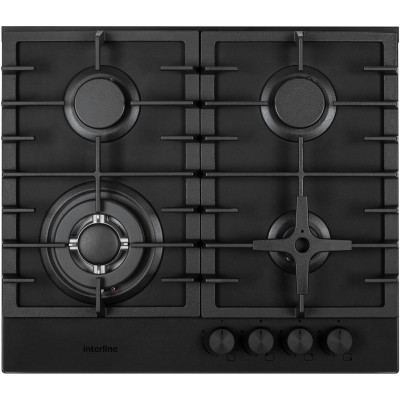 Варочная поверхность газовая INTERLINE HGG 964 FGT BH Nano Matte