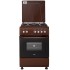 Плита газова ELEYUS CAST 6001 CF BR + Витяжка ELEYUS Line I 60 BR (комплект)