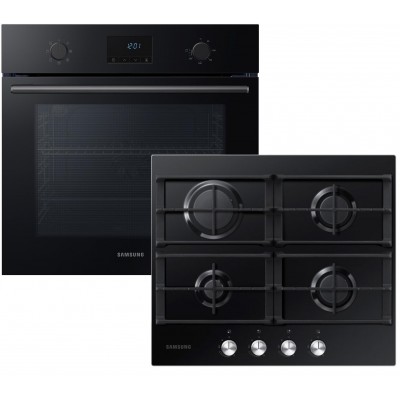 Духовой шкаф электрический SAMSUNG NV68A1110RB/WT + Поверхность газовая SAMSUNG NA64H3000AK/WT (комплект)