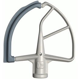 Лопатка для чаші KitchenAid 5KFE7T 6.9 л з гнучким ребром сірий