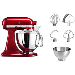 Планетарний міксер KitchenAid Artisan 5KSM175PSECA з відкидним блоком карамельне яблуко