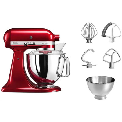 Планетарний міксер KitchenAid Artisan 5KSM175PSECA з відкидним блоком карамельне яблуко