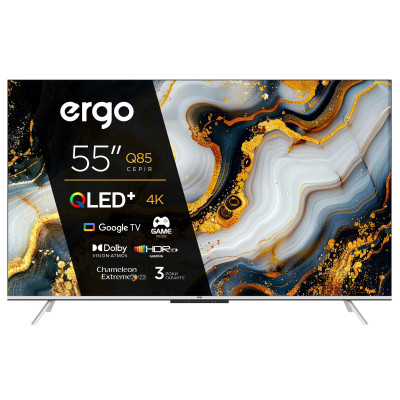 Телевізор ERGO QLED+ 55JUQ85 Телевізор ERGO QLED+ 55JUQ85