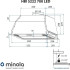 Витяжка MINOLA HBI 5222 WH 700 LED Витяжка MINOLA HBI 5222 WH 700 LED
