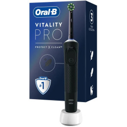 Електрична зубна щітка ORAL-B BRAUN Vitality Pro Protect X Clean Black (4210201427124)