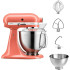 Кухонна машина KitchenAid Artisan 5KSM185PSEPH з відкидним блоком, колір персиковий белліні