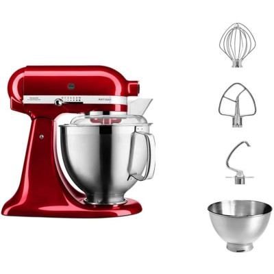 Планетарний міксер KitchenAid Artisan 5KSM185PSECA з відкидним блоком карамельне яблуко