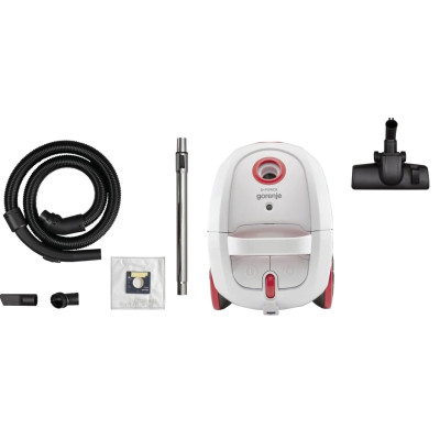 Пилосос Gorenje VCE21SFWR мішковий Пилосос Gorenje VCE21SFWR мішковий