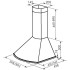 Премиум витяжка ELEYUS Bora 1200 с LED подсветкой Премиум витяжка ELEYUS Bora 1200 с LED подсветкой